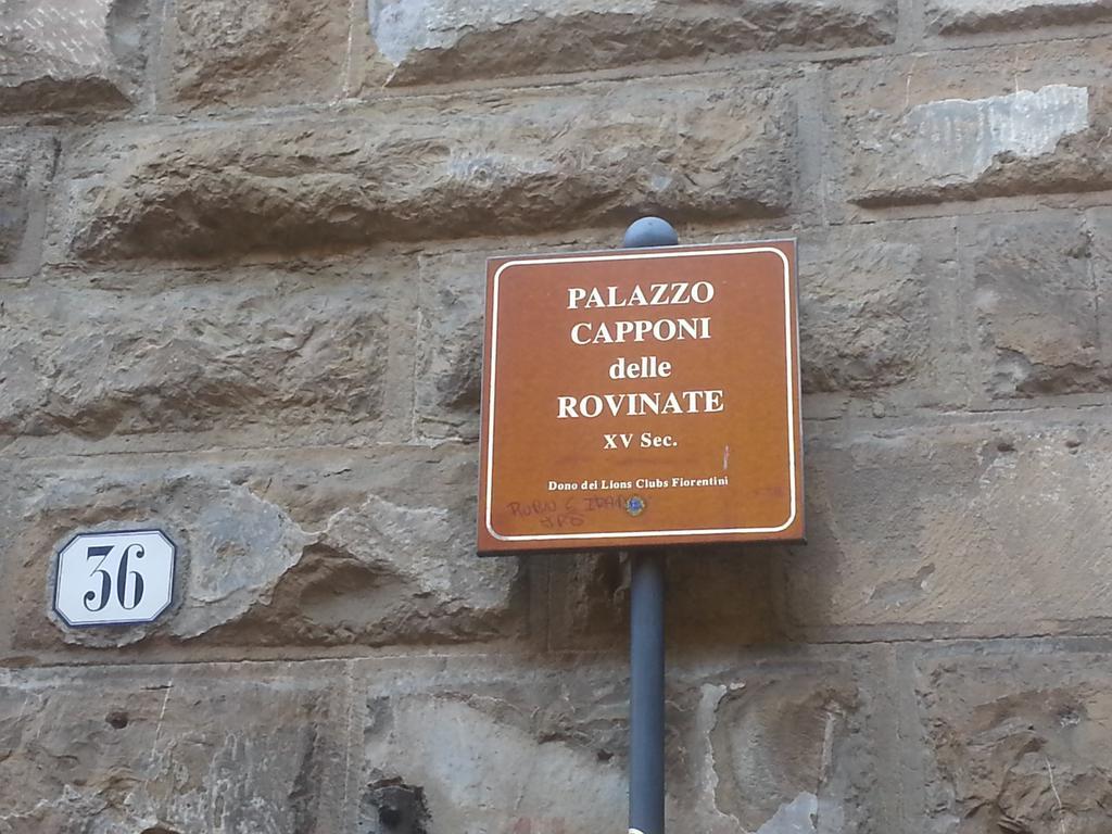 Palazzo Capponi Leilighet Firenze Rom bilde